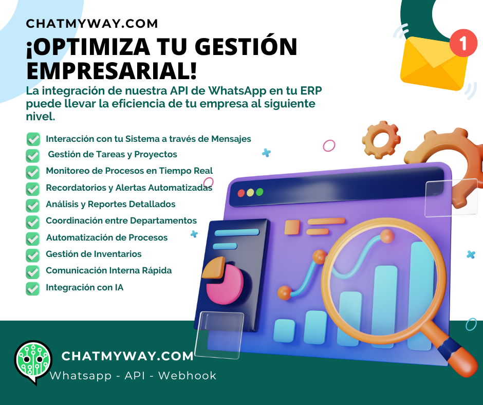 Eficiencia ERP con WhatsApp